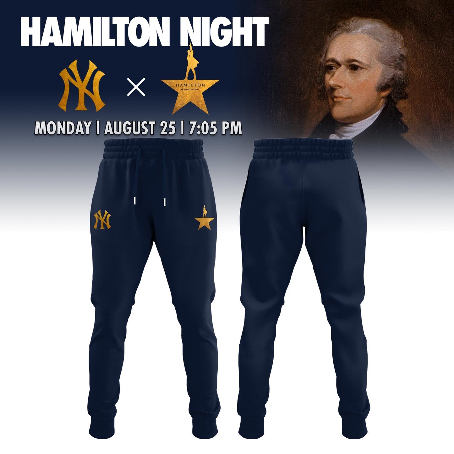 New York Yankees Hamilton Night 2025 Limited Edition Jersey