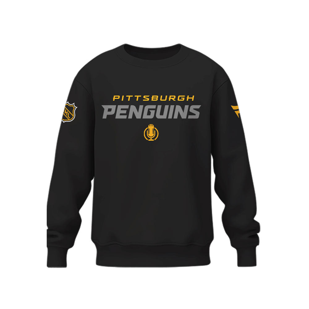 Limited Edition Honoring The Legend, Mike Lange – “Voice of the Penguins” Sweatshirt-LL250220003