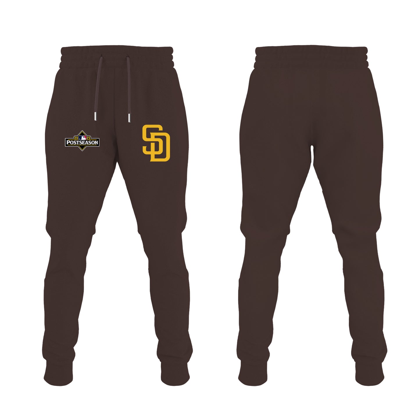 San Diego Padres Brown 2025 Postseason Locker Room ZipHoodie
