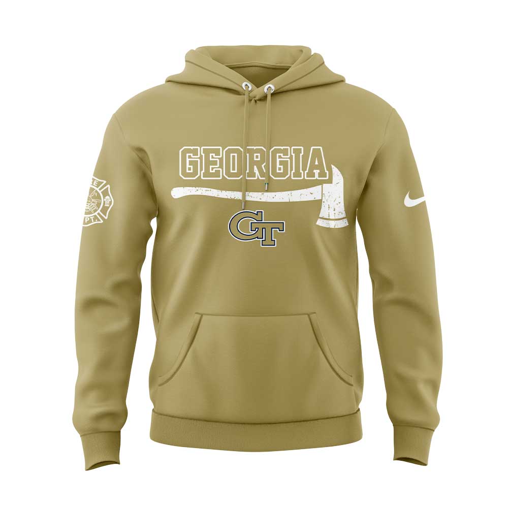 Georgia Tech Firefighter Application Day Hoodie
