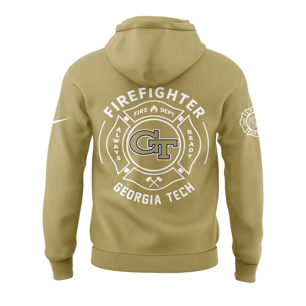 Georgia Tech Firefighter Application Day Hoodie