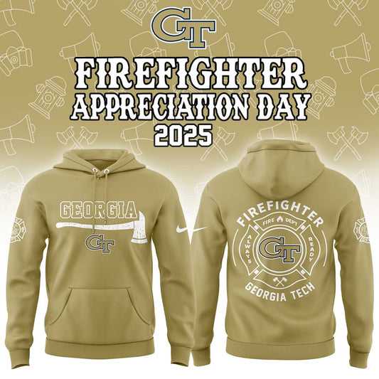 Georgia Tech Firefighter Application Day Hoodie