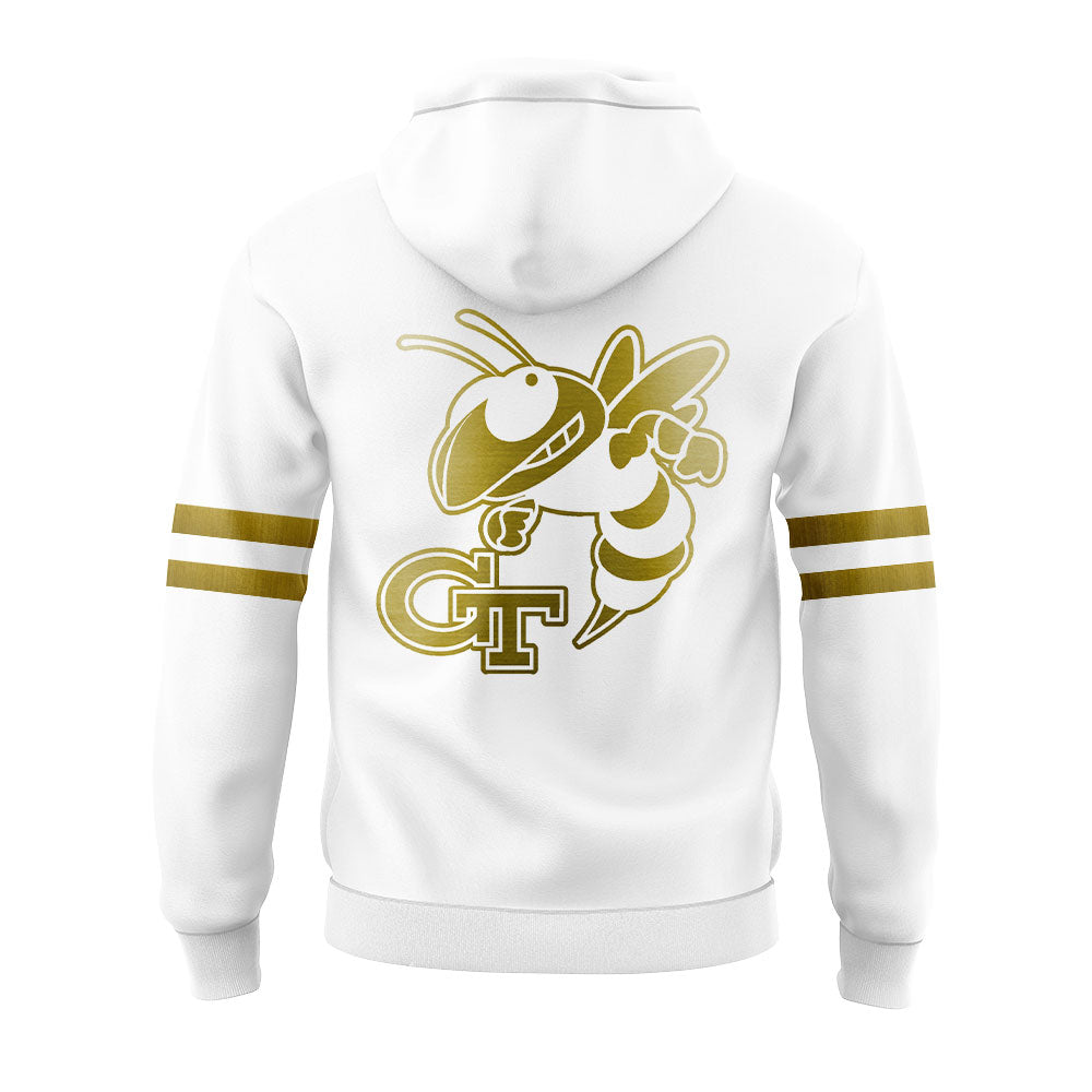 Georgia Tech Football. The look. The Flats. The Buzz Hoodie