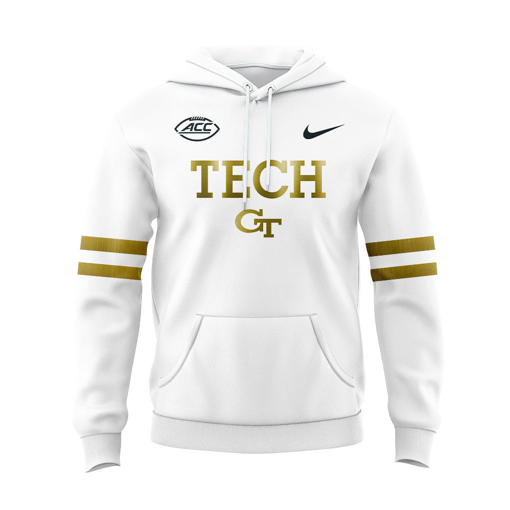 Georgia Tech Football. The look. The Flats. The Buzz Hoodie