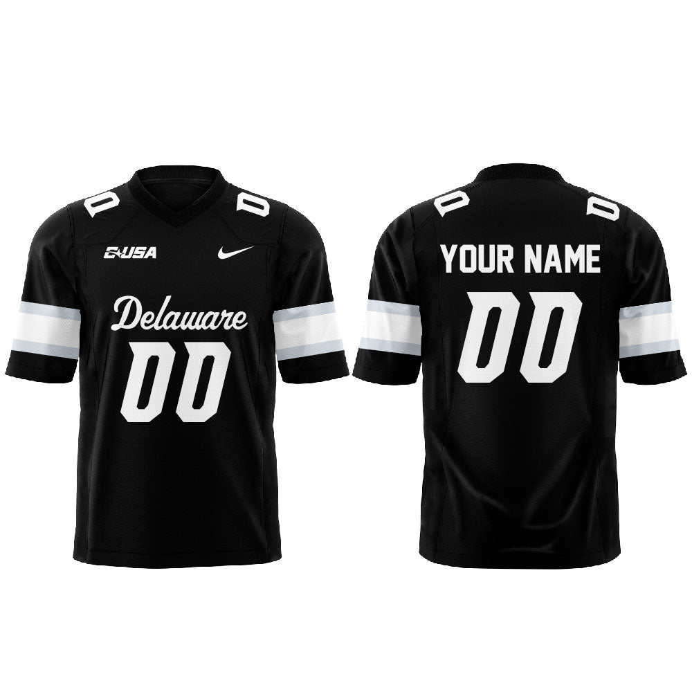 Delaware Fightin Midnight Collection Combo Football Jersey Custom Name, Number For Fans