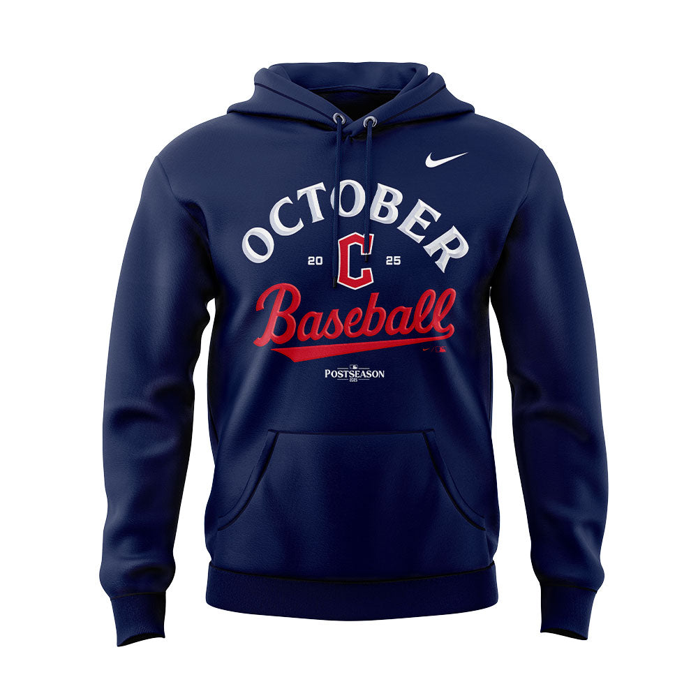 Cleveland Guardians 2025 Postseason Locker Room Combo Hoodie