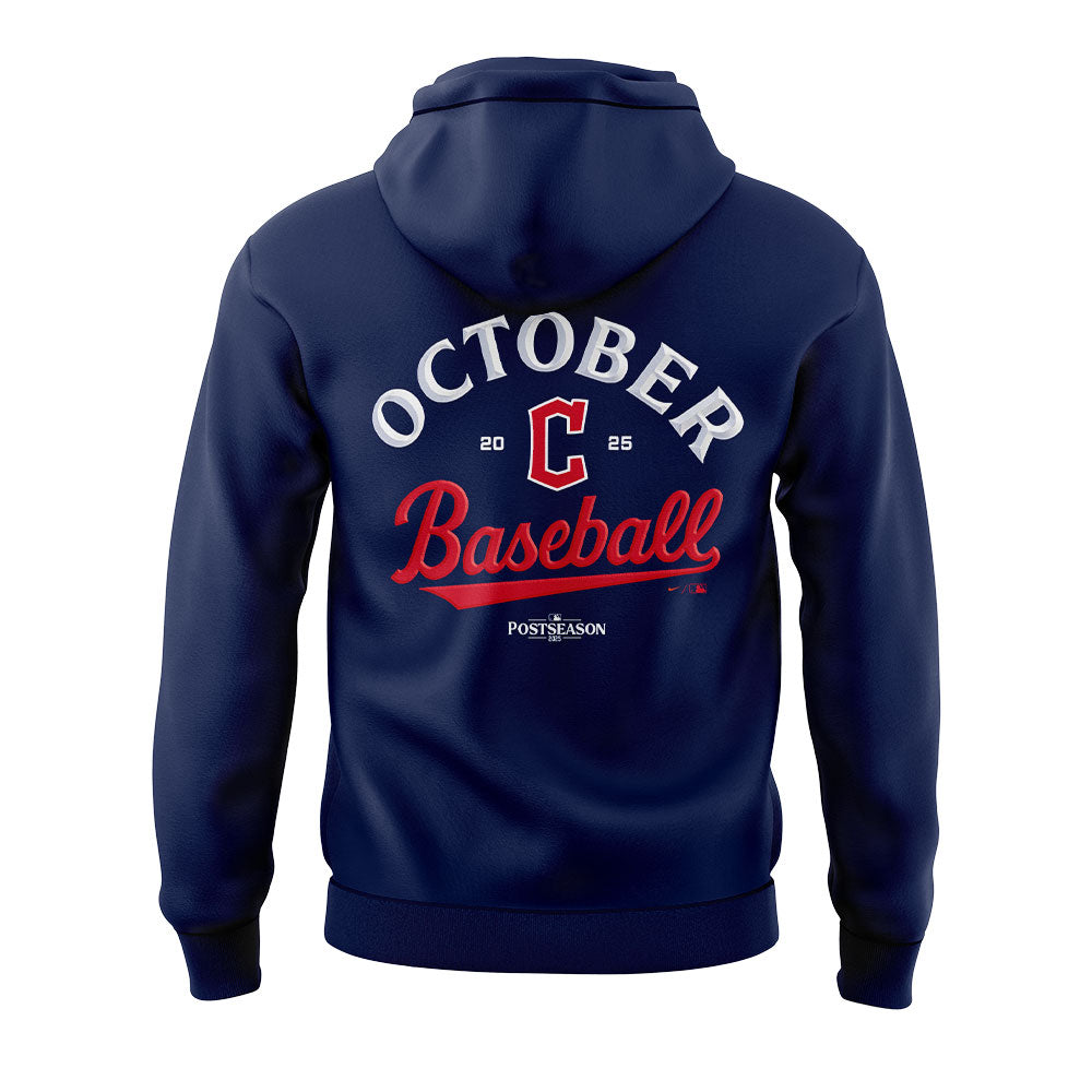 Cleveland Guardians 2025 Postseason Locker Room Combo Hoodie