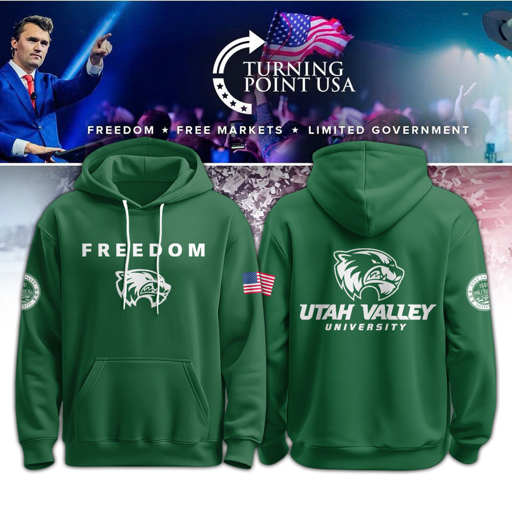 Limited Edition Utah Valley University x Turning Point USA Hoodie