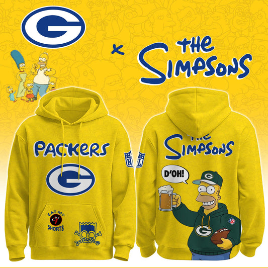 Packers x The Simpsons Crossover Hoodie