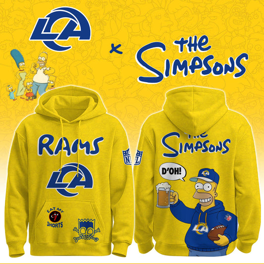 Rams x The Simpsons Crossover Hoodie
