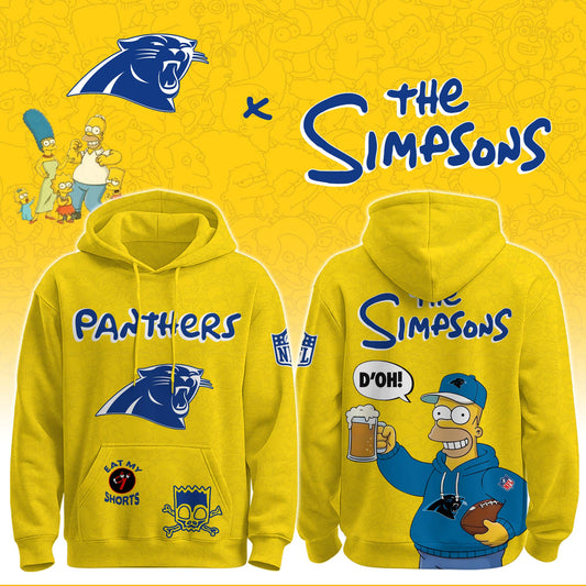 Panthers x The Simpsons Crossover Hoodie