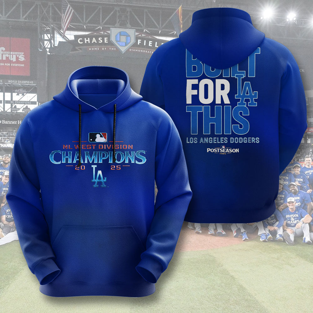 Los Angeles Dodgers 3D Hoodie