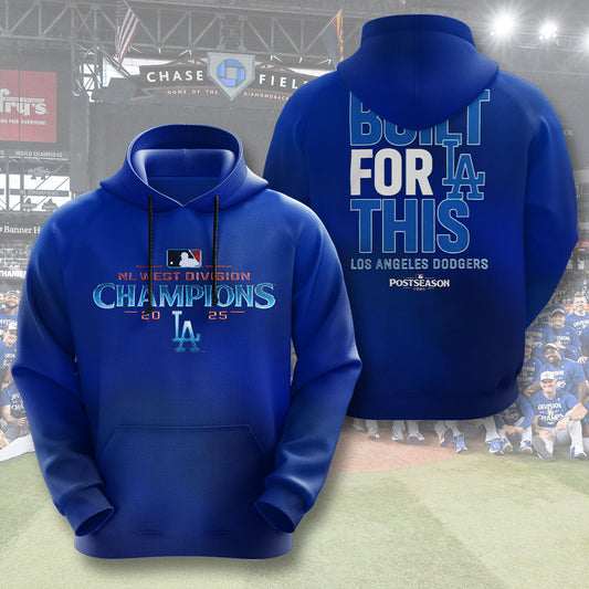 Los Angeles Dodgers 3D Hoodie