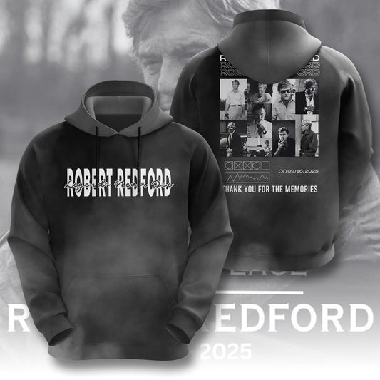Robert Redford 3D Hoodie