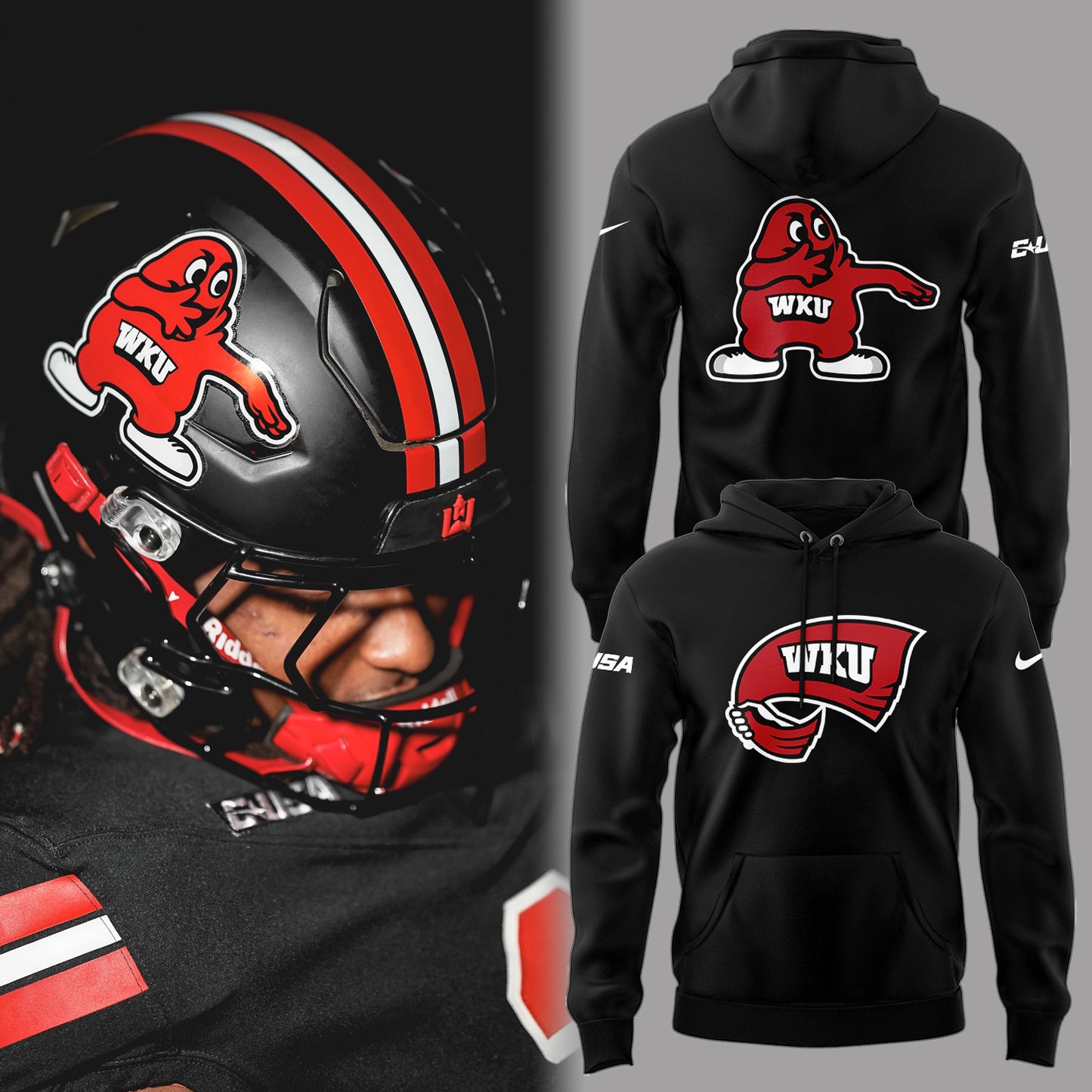 Limited Edition Big Red Zombieland Hoodie