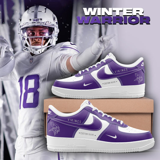 Limited Edition “Winter Warrior” AF1 Custom Name 2025