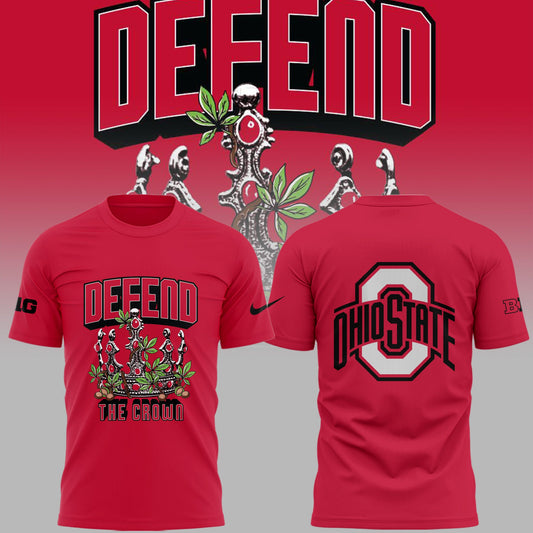 Limited Edition Ohio State Football defended the crown TShirt