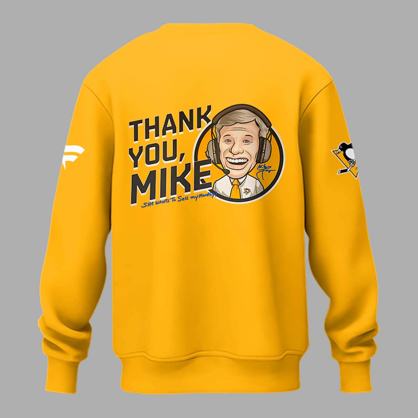 Limited Edition Honoring The Legend Thank You, Mike Sweatshirt-PU25022415