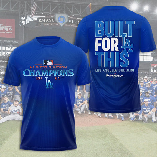 Los Angeles Dodgers 3D T-Shirt