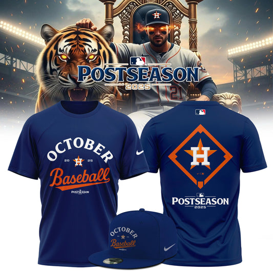 Houston Astros 2025 Postseason Collection T-Shirt