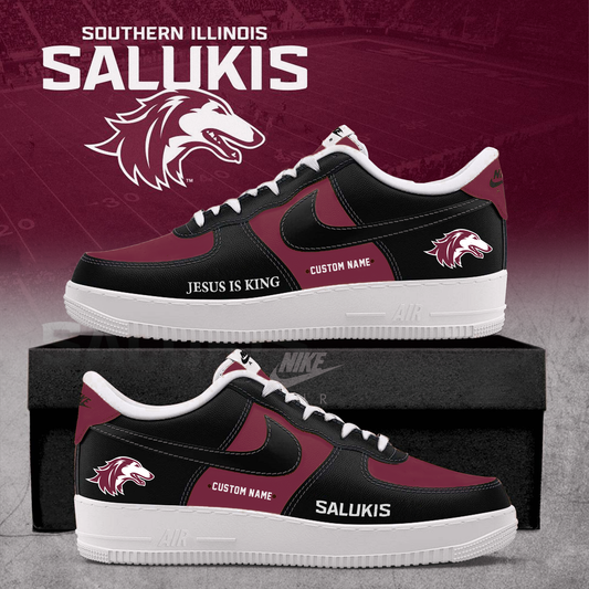 Saluki Football "Jesus Is King" Shoes 2025