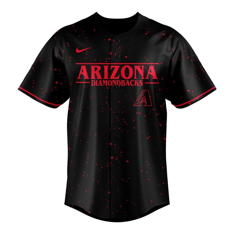 Exclusive Arizona Diamondbacks x Stranger Things 2025 Jersey