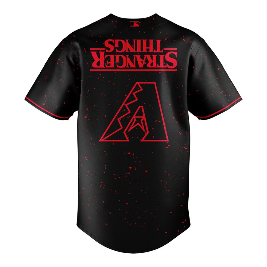 Exclusive Arizona Diamondbacks x Stranger Things 2025 Jersey