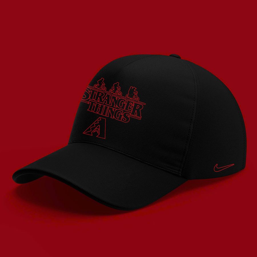 Exclusive Arizona Diamondbacks x Stranger Things 2025 Zip Hoodie