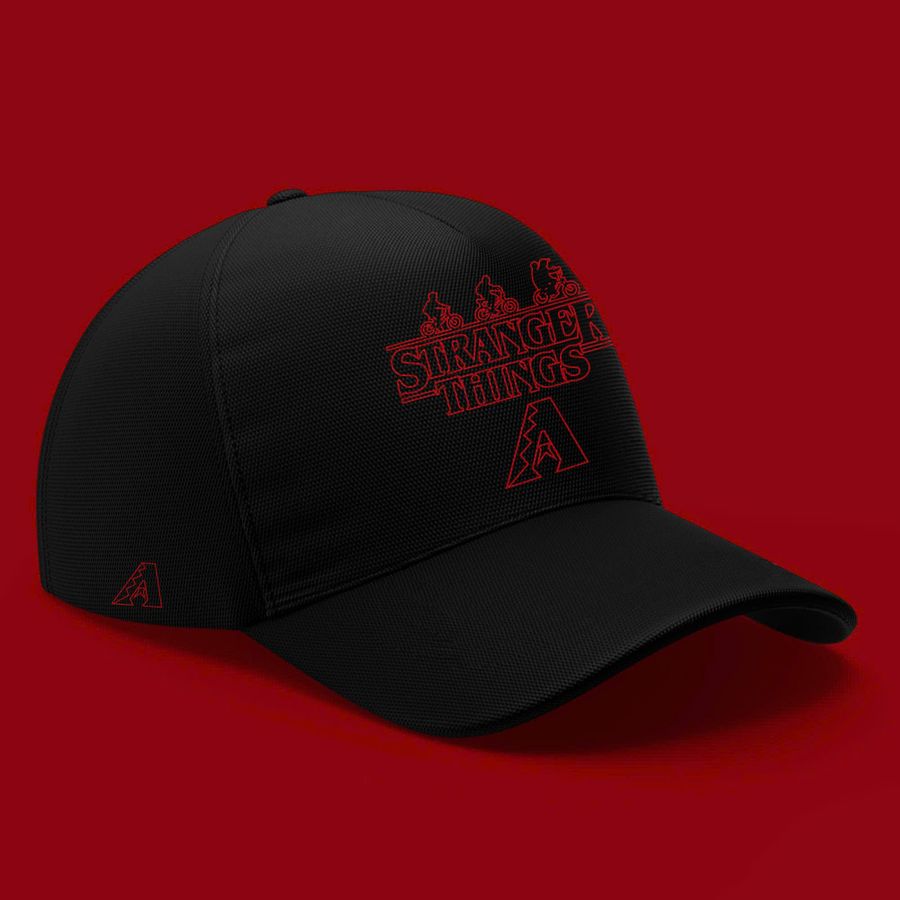 Exclusive Arizona Diamondbacks x Stranger Things 2025 Zip Hoodie