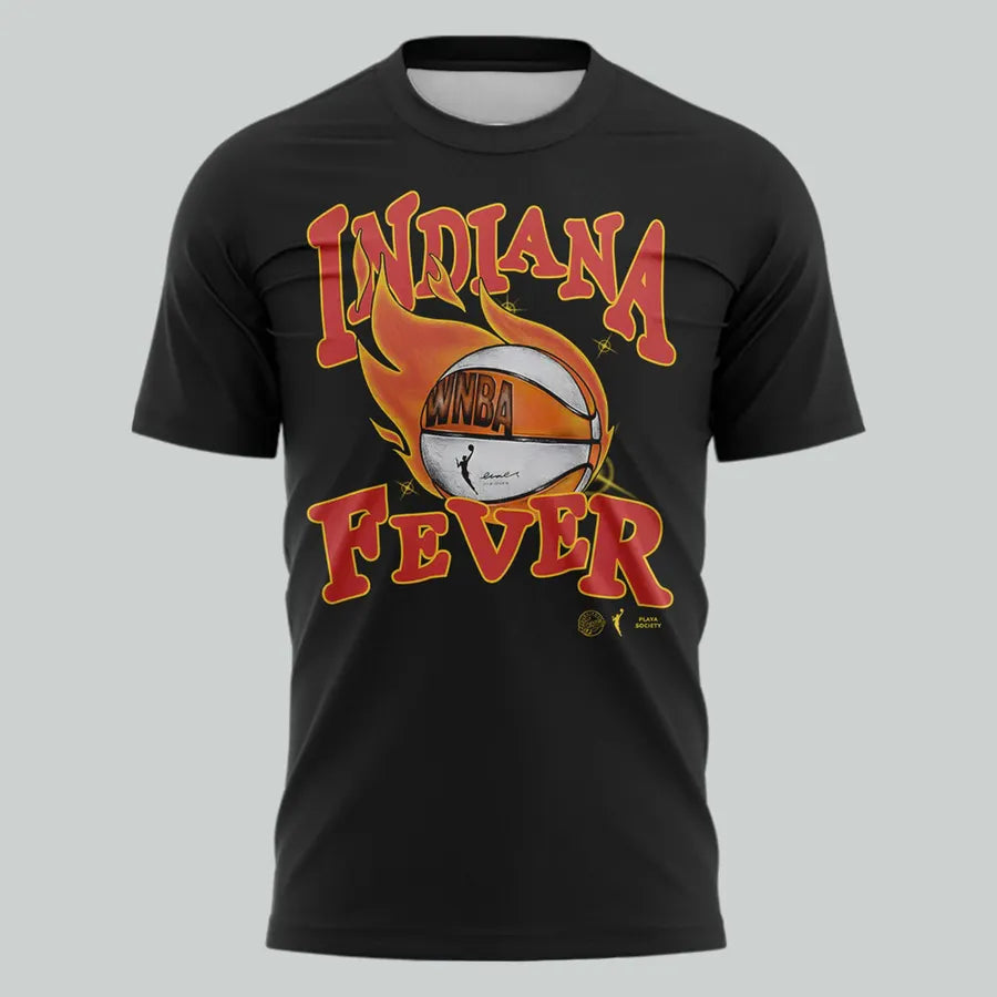 Special New Indiana Fever Basketball T-Shirt