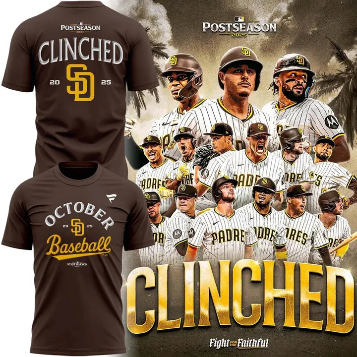 San Diego Padres October 2025 Postseason Shirt