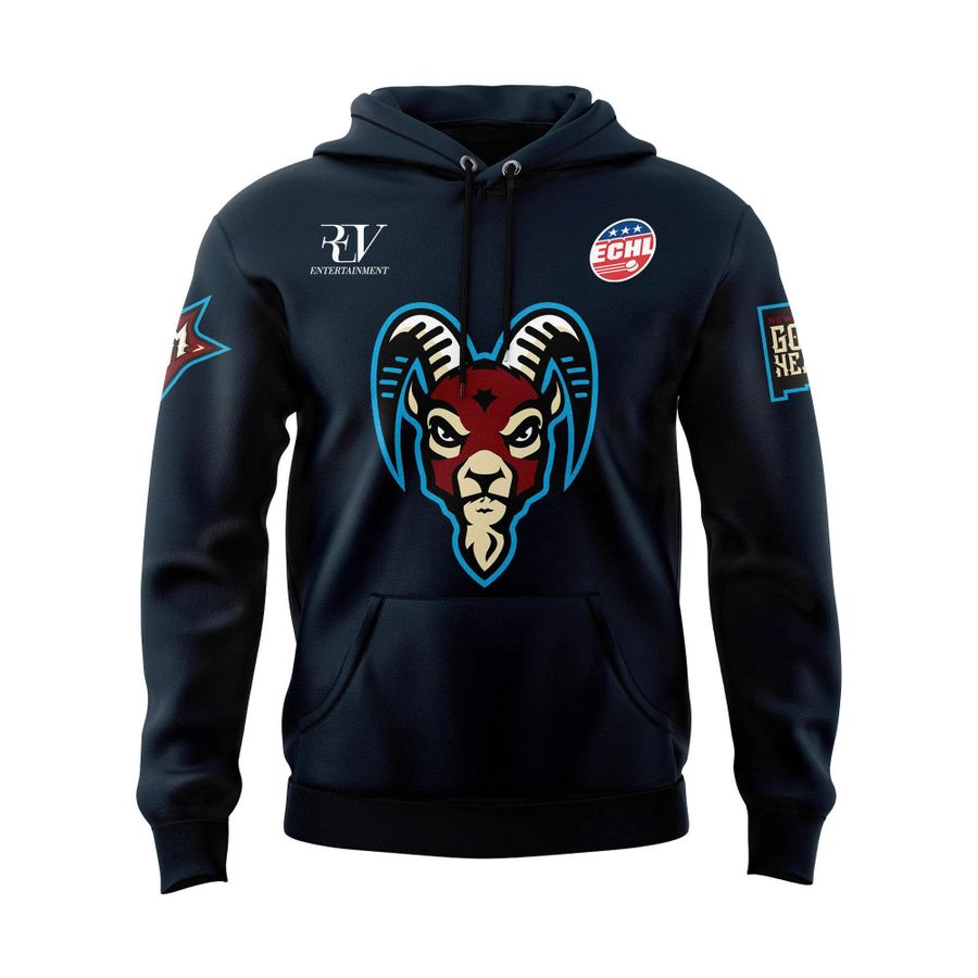 Goatheads Primary Logo Hoodie (Navy)