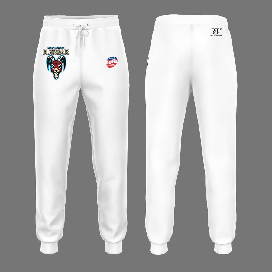 Goatheads Primary Logo Hoodie (White)