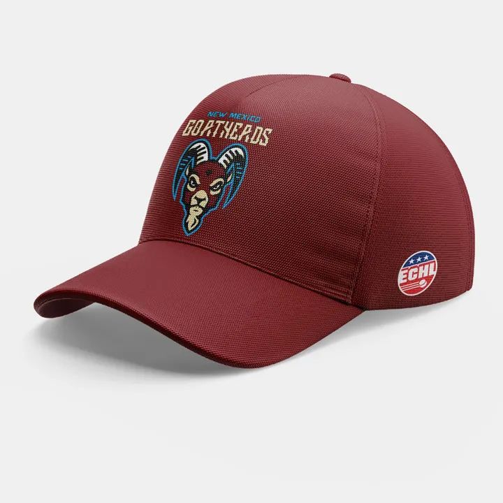 Goatheads Primary Logo Hoodie Maroon - V2