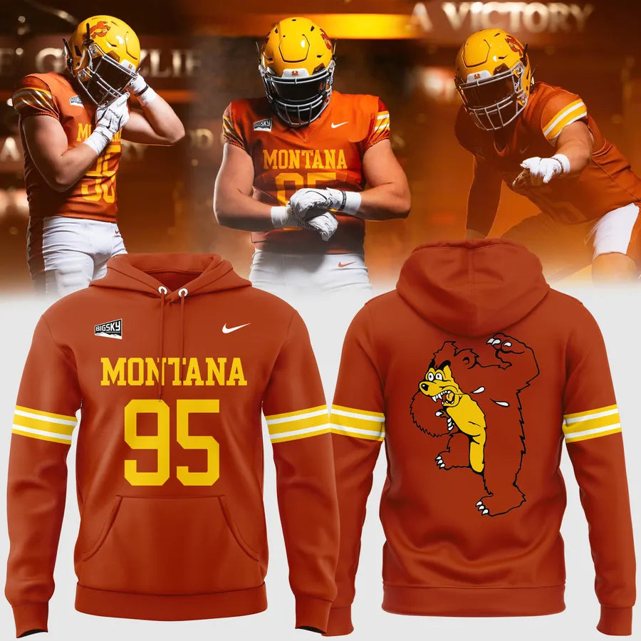Limited Edition hoodie Montana Griz Football for fans.