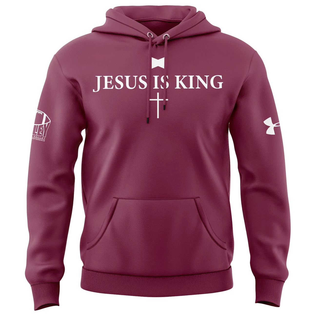 Saluki Football "Jesus Is King" Hoodie 2025