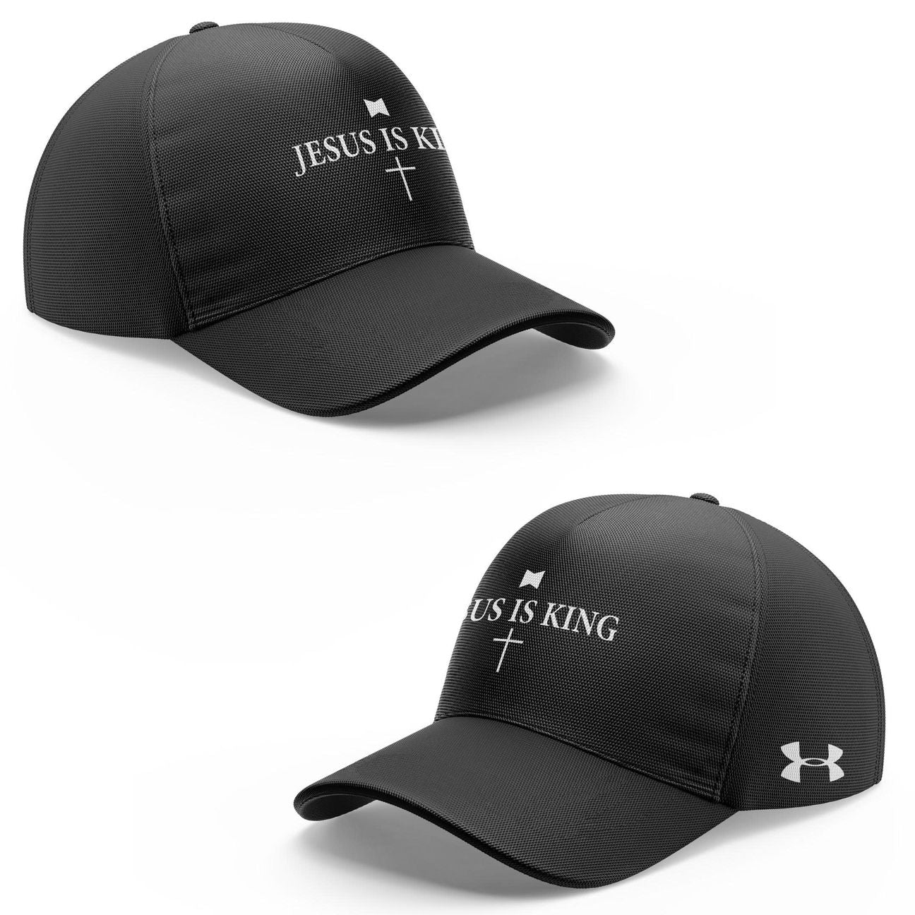 Saluki Football "Jesus Is King" Zip Hoodie 2025 Black