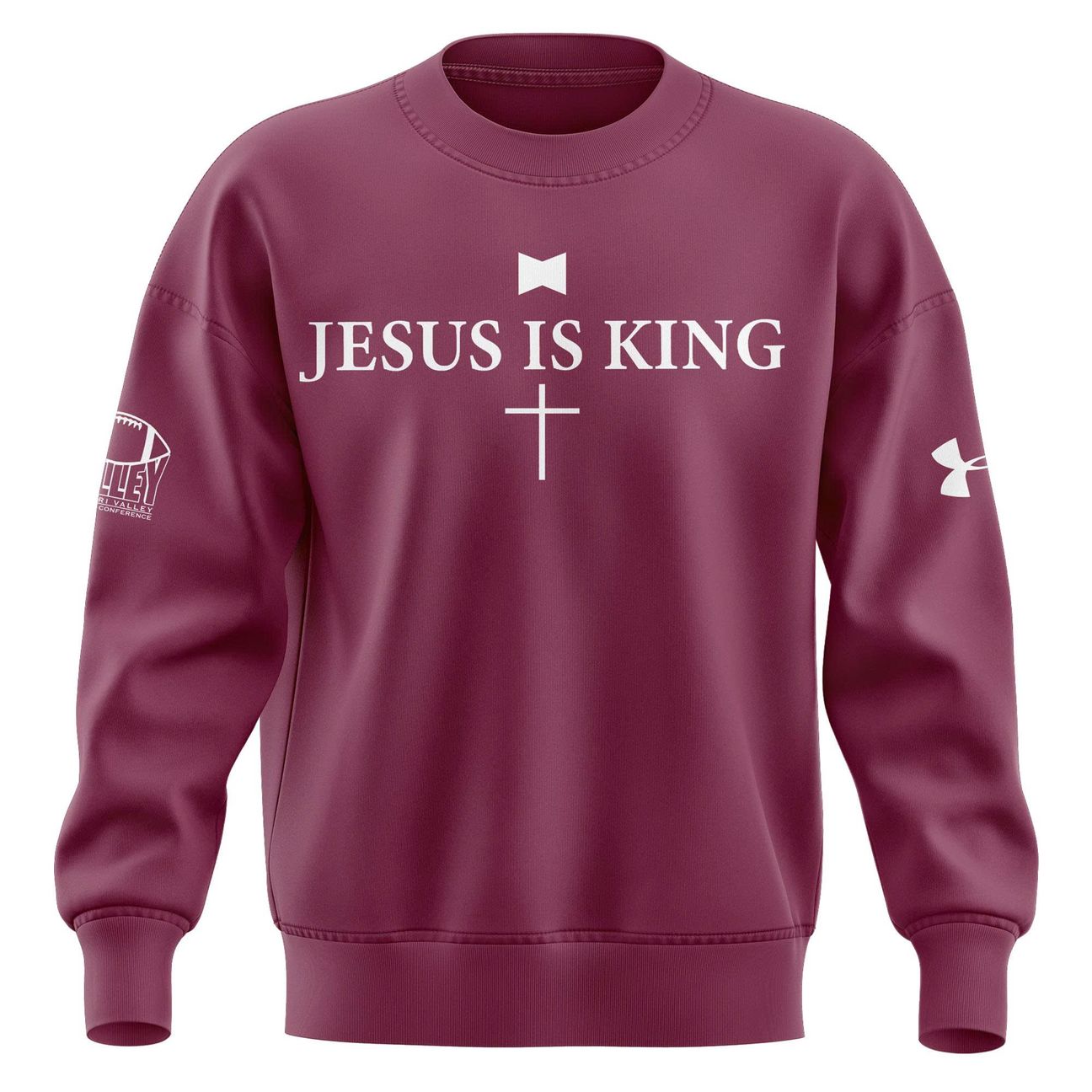Saluki Football "Jesus Is King" Sweatshirt 2025