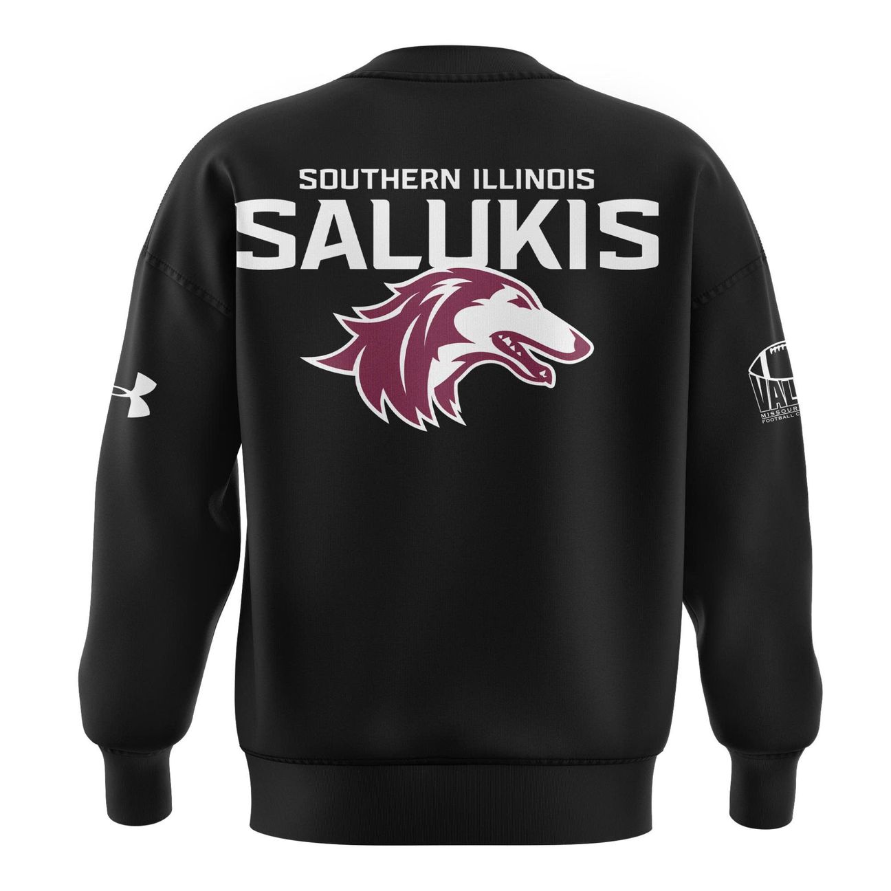 Saluki Football "Jesus Is King" Sweatshirt 2025 Black