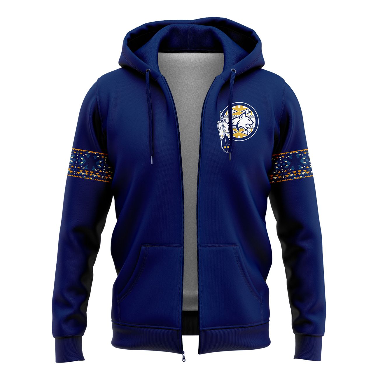 Montana State Football Native American Heritage Month Zip Hoodie