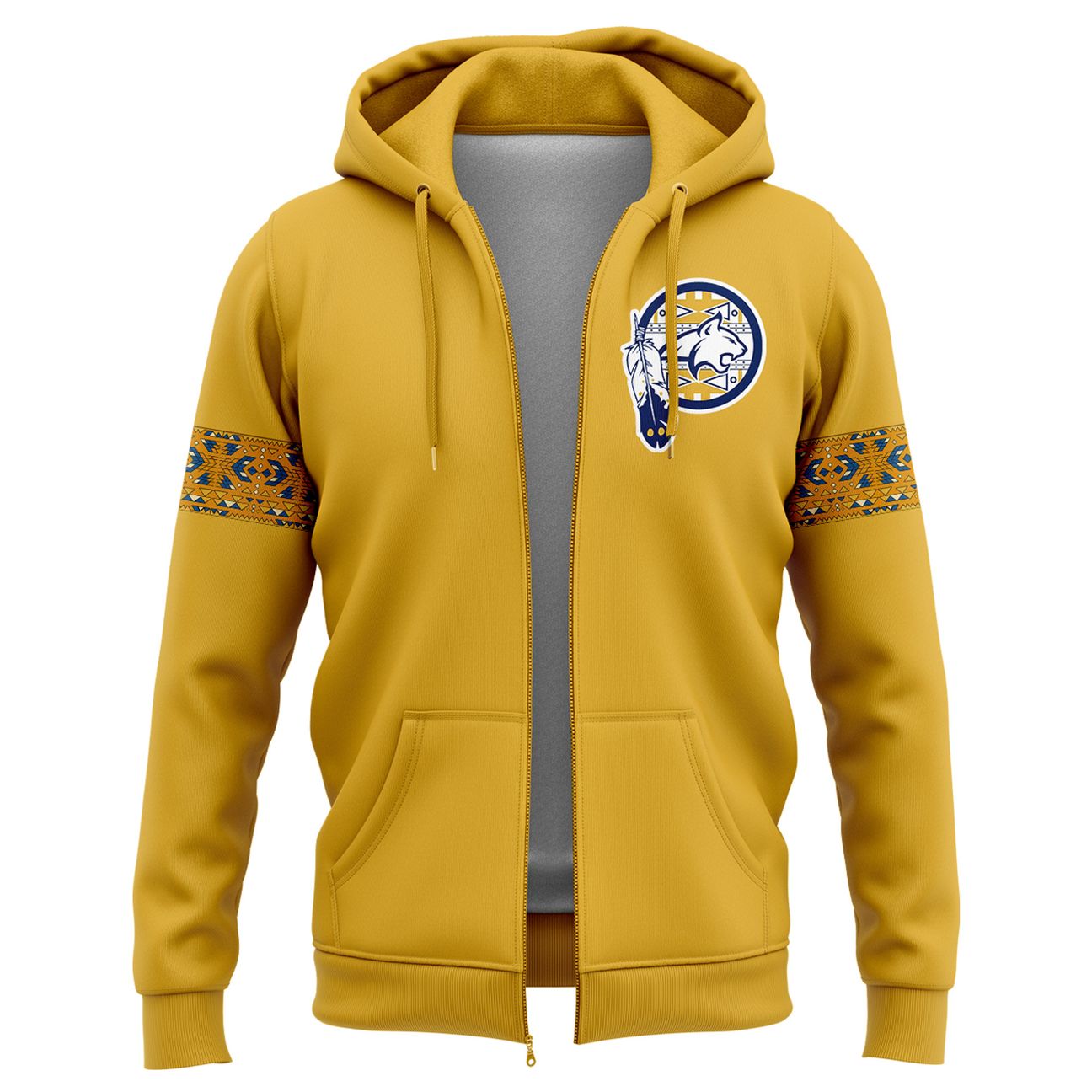 Montana State Football Native American Heritage Month Zip Hoodie