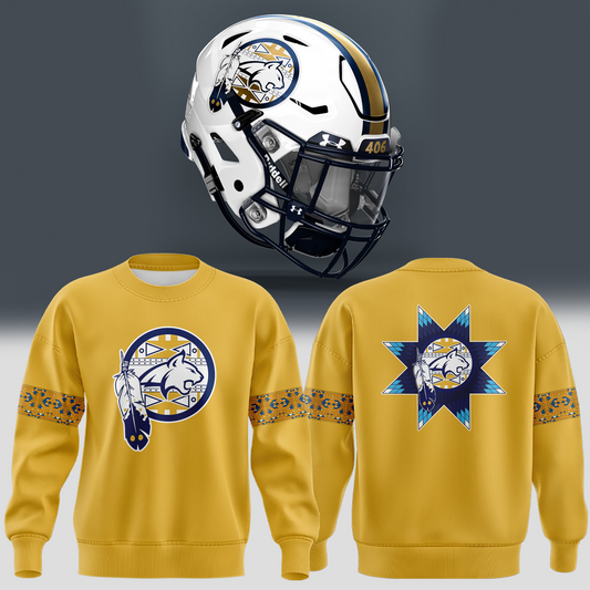 Montana State Football Native American Heritage Month Sweatshirt