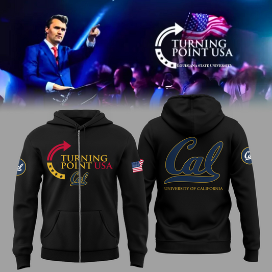 Limited Edition University of California, Berkeley x Turning Point USA ZIP Hoodie