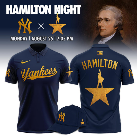New York Yankees x Hamilton Night 2025 Limited Edition Polo