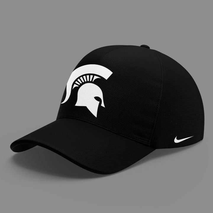 Special New Black Michigan State Spartans Wordmark Alternate Uniform Sweat
