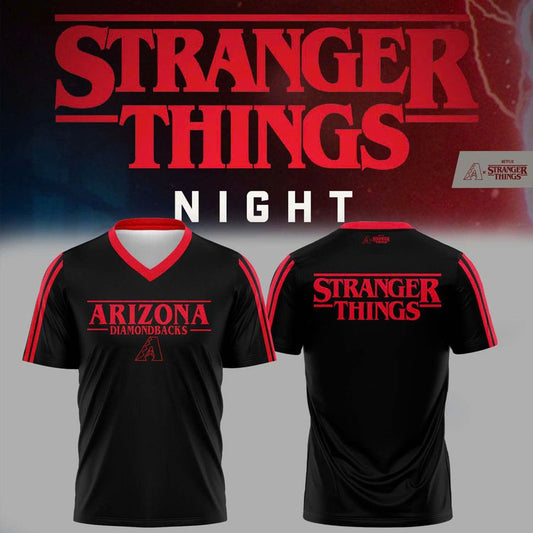 Diamondbacks Stranger Things Night Jersey - Limited Edition
