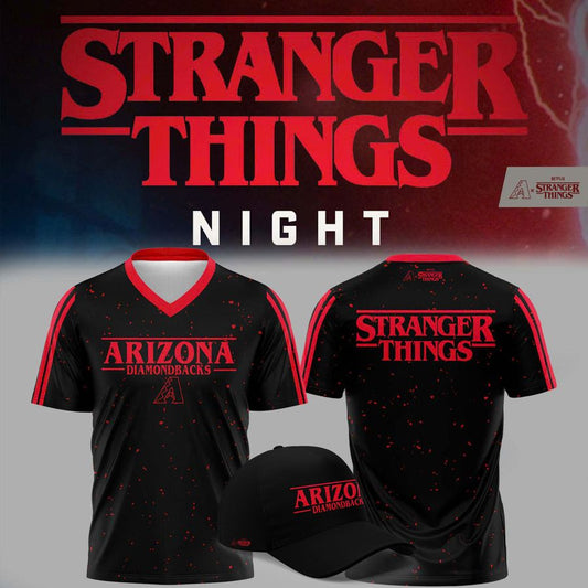 Diamondbacks Stranger Things Night Jersey - Limited Edition