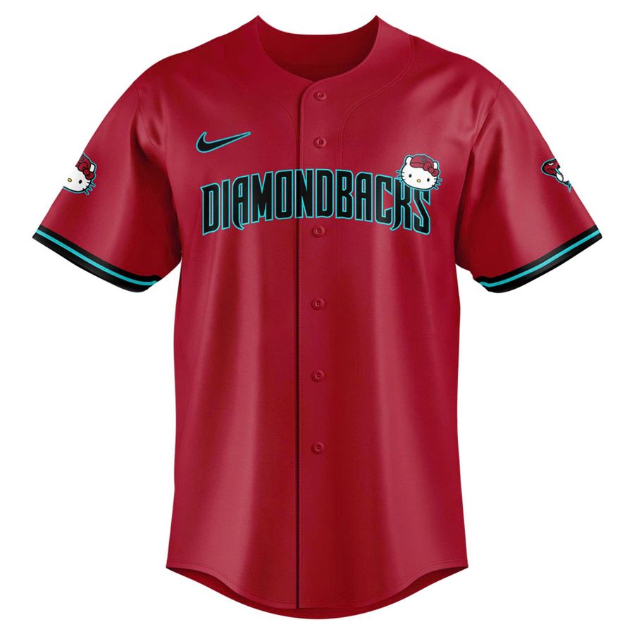 Diamondbacks Sweet Style Kitty Charm Jersey - Limited Edition
