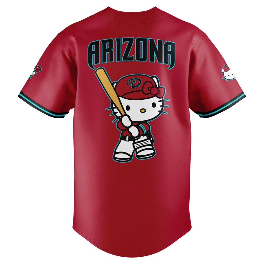 Diamondbacks Sweet Style Kitty Charm Jersey - Limited Edition