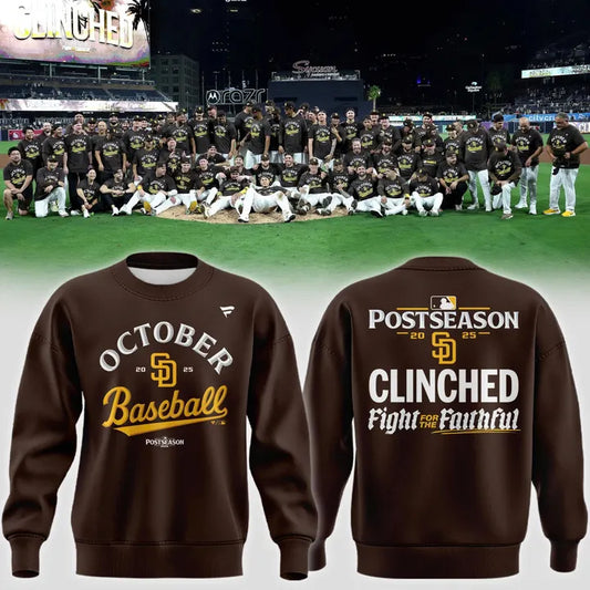 San Diego Padres October 2025 Postseason Sweat Shirt